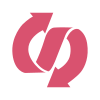 red stylized arrows